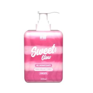 Gel hidratante beijável Sweet Glow Chiclete Intt 240ml para virilha e bumbum